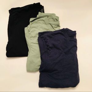 J. Crew V Neck Shirts size M slim Bundle